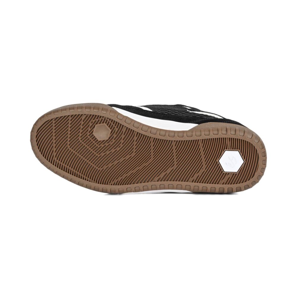 eS Quattro Skate Shoes - Black/Gum/White