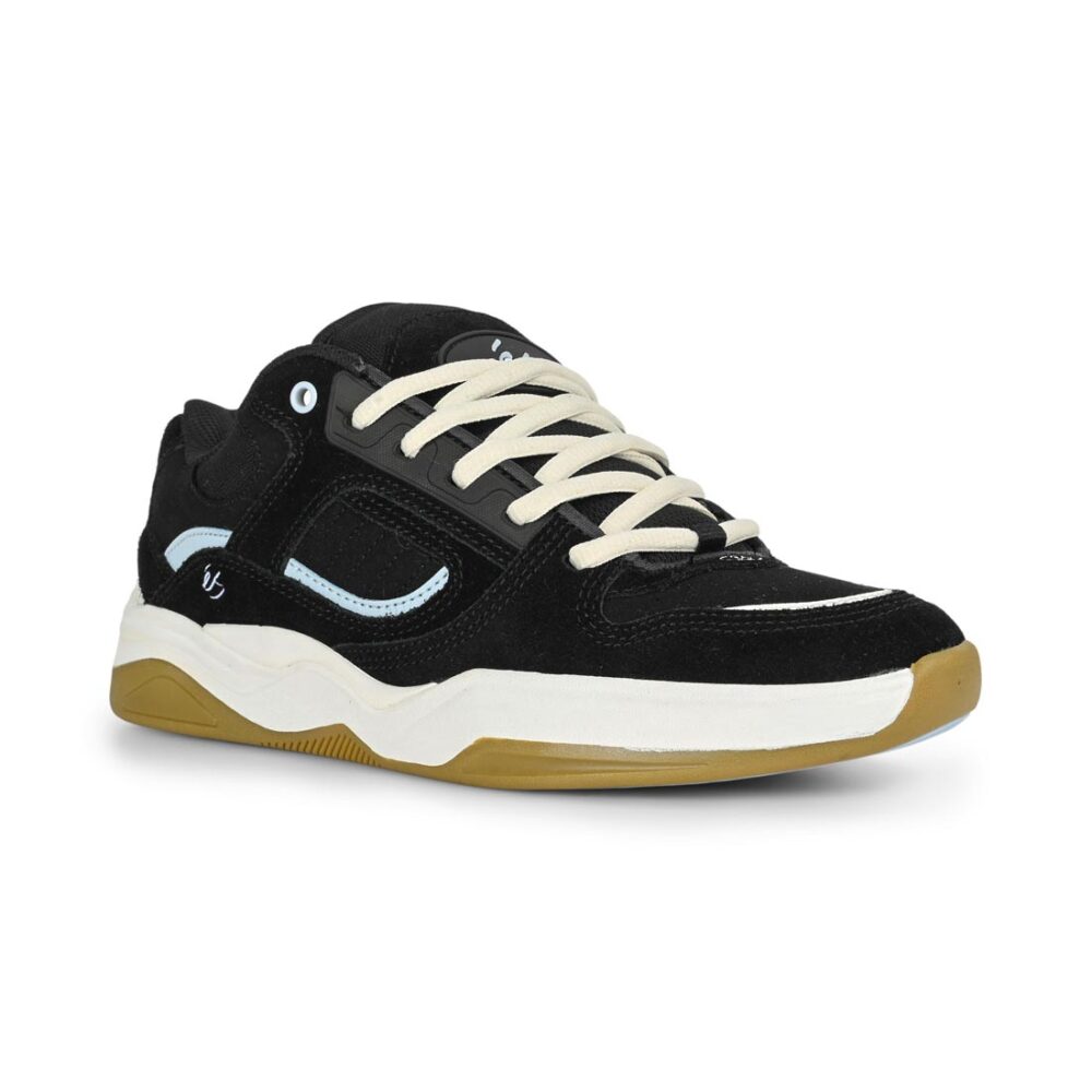 eS TJ Rogers Skate Shoes - Black/Blue/White