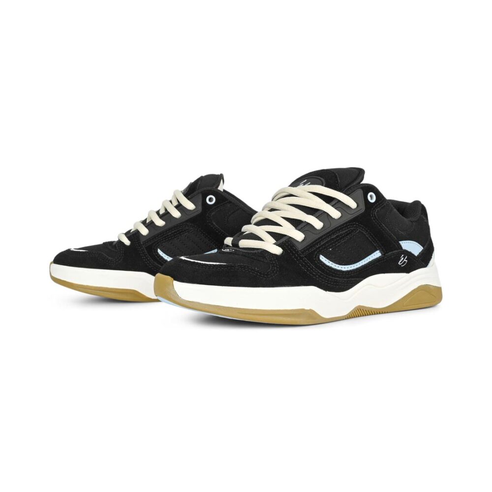 eS TJ Rogers Skate Shoes - Black/Blue/White