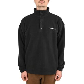 Beyond Medals Half Snap Pullover Fleece - Black