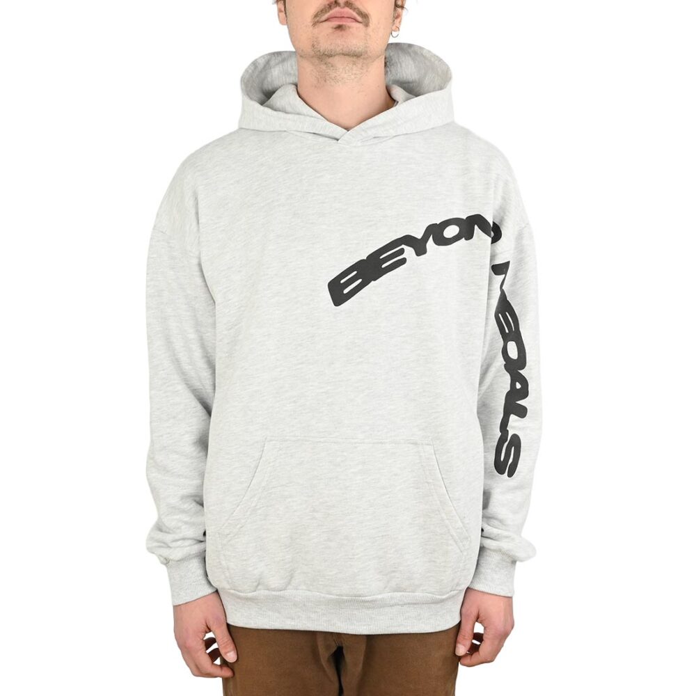 Beyond Medals Puff Pullover Hoodie - Grey