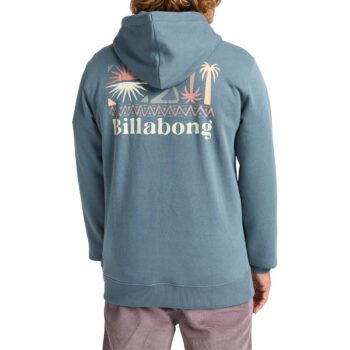 Billabong Foundation Pullover Hoodie - Slate Blue
