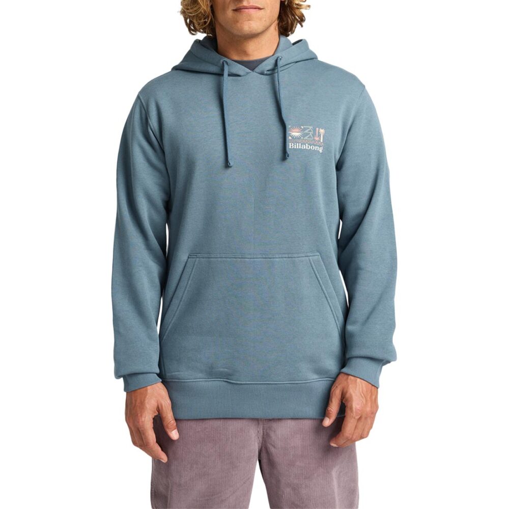 Billabong Foundation Pullover Hoodie - Slate Blue