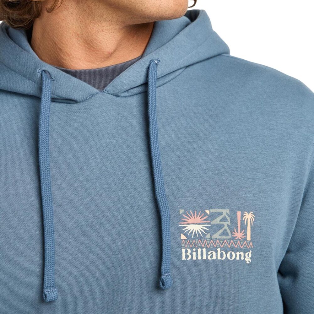 Billabong Foundation Pullover Hoodie - Slate Blue