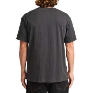 Billabong Stacked Arch S/S Pocket T-Shirt - Washed Black