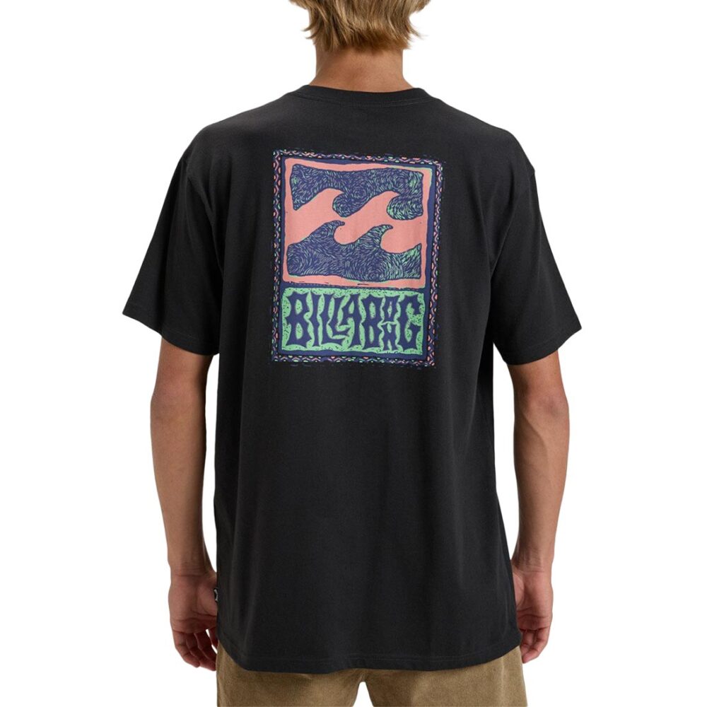 Billabong Stamp S/S T-Shirt - Washed Black