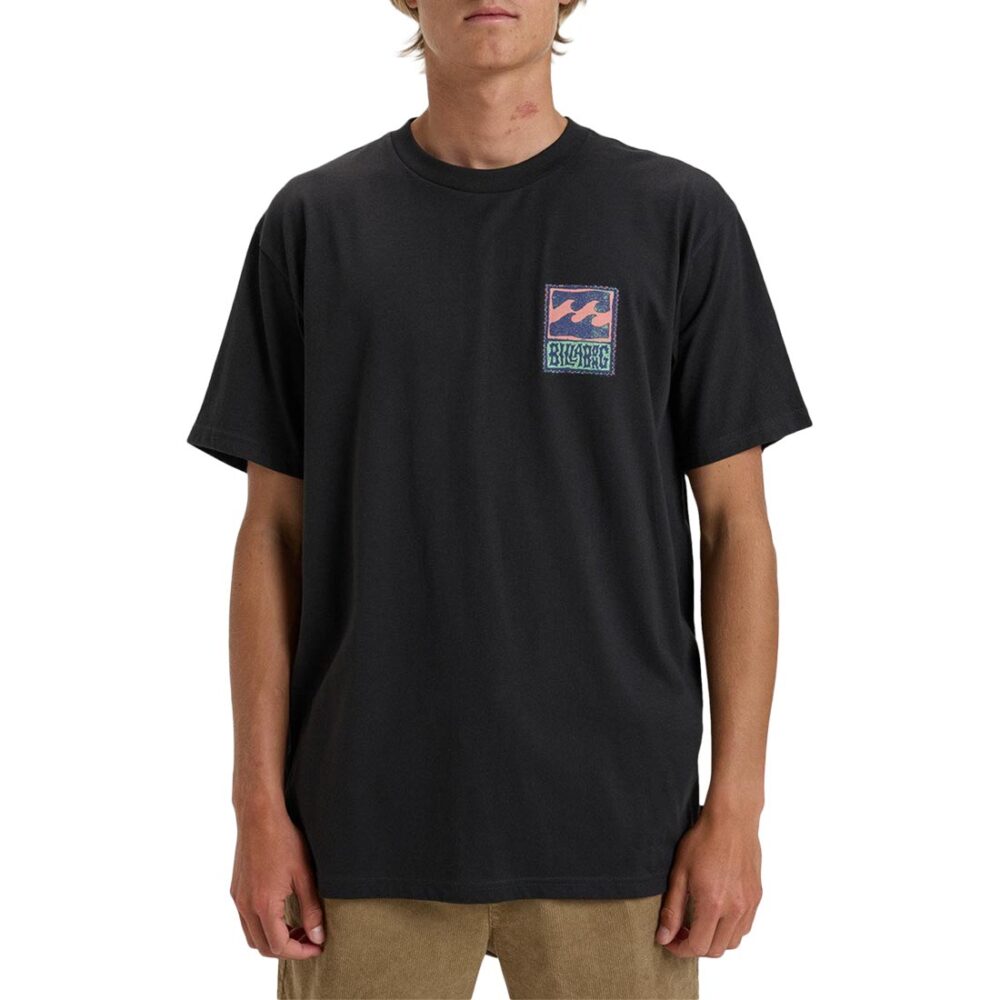 Billabong Stamp S/S T-Shirt - Washed Black