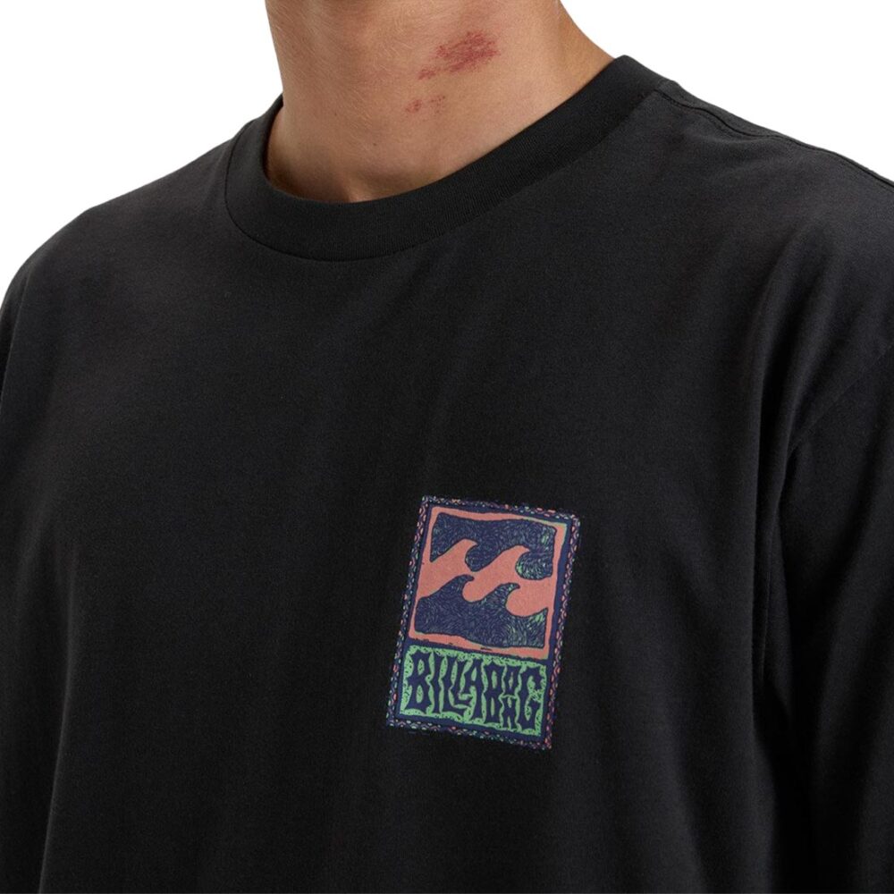 Billabong Stamp S/S T-Shirt - Washed Black