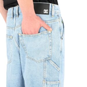 DC Carpenter Baggy Denim Shorts - Indigo Light