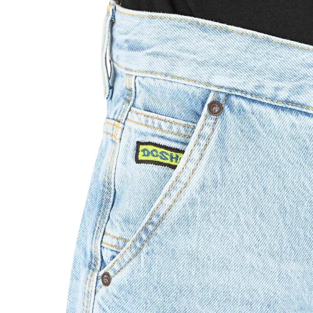 DC Carpenter Baggy Denim Shorts - Indigo Light