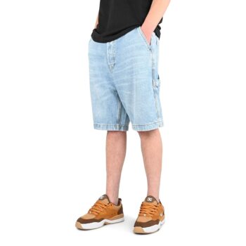DC Carpenter Baggy Denim Shorts - Indigo Light