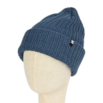 DC Fish N Destroy Beanie Hat - Dark Denim