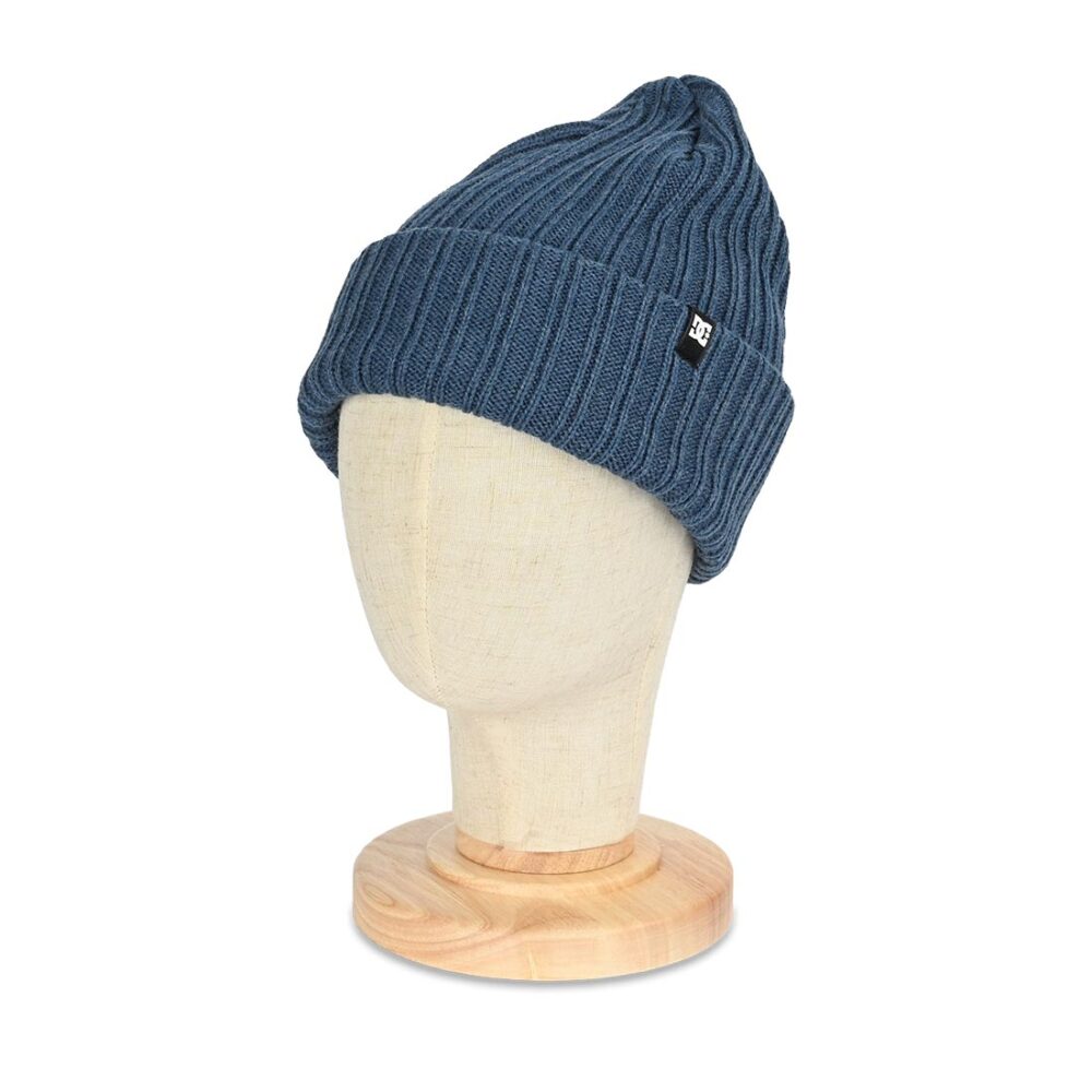 DC Fish N Destroy Beanie Hat - Dark Denim