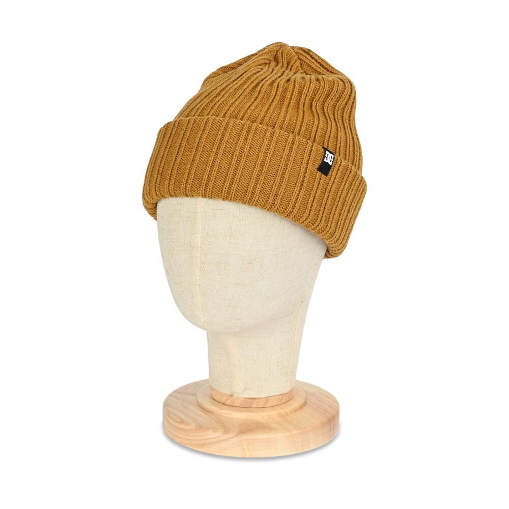 DC Fish N Destroy Beanie Hat - Golden Brown