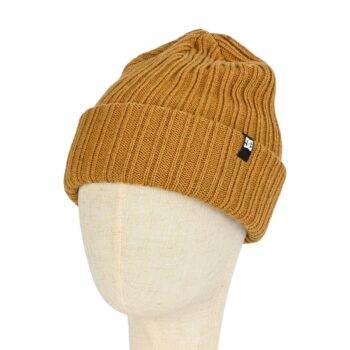 DC Fish N Destroy Beanie Hat - Golden Brown