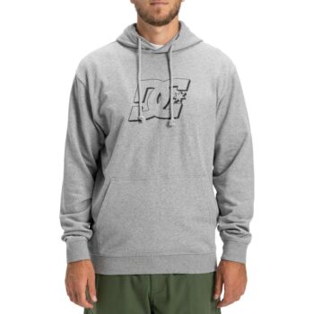DC Hampden Pullover Hoodie - Light Heather