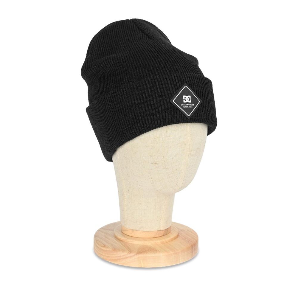 DC Label Beanie Hat - Black