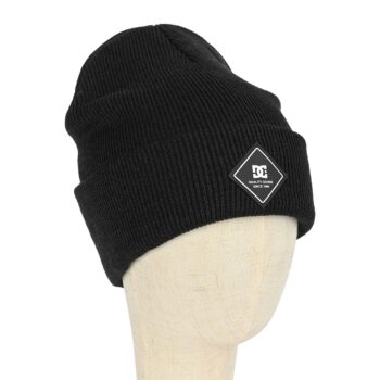 DC Label Beanie Hat - Black