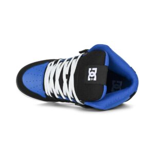 DC Pure High Top WC Shoes - Black/Blue/White