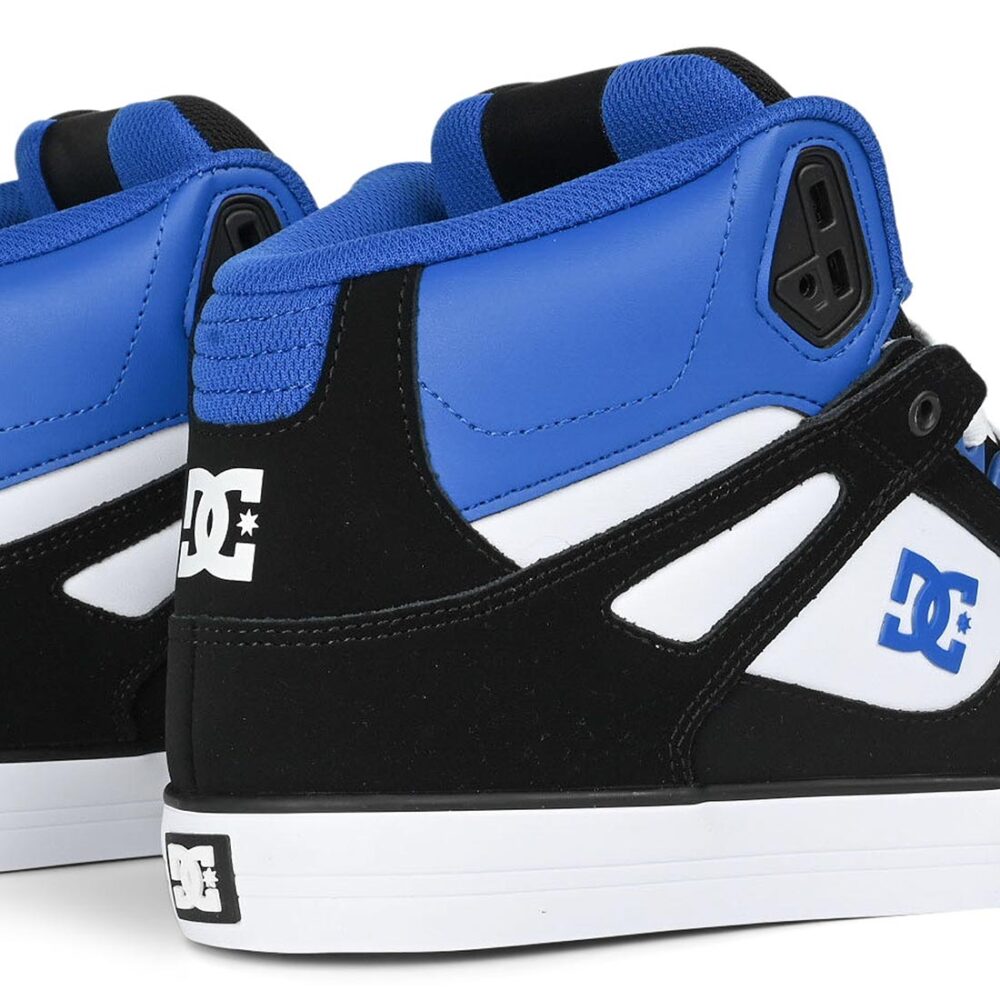 DC Pure High Top WC Shoes - Black/Blue/White