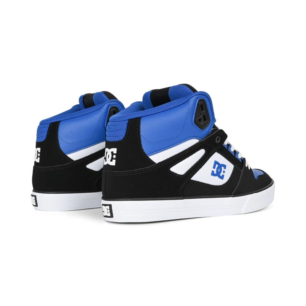 DC Pure High Top WC Shoes - Black/Blue/White