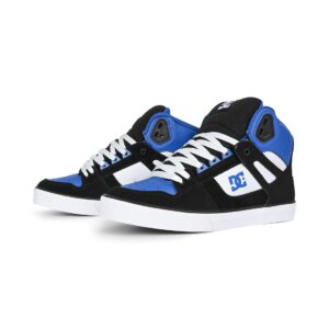 DC Pure High Top WC Shoes - Black/Blue/White