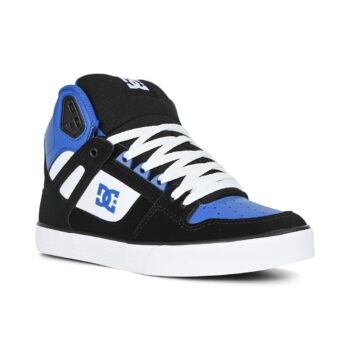 DC Pure High Top WC Shoes - Black/Blue/White