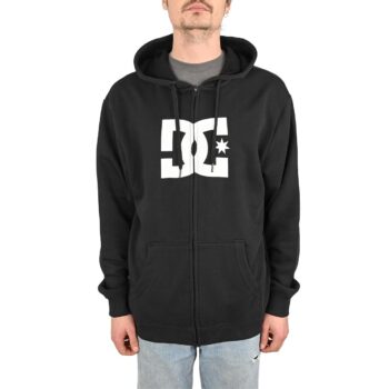 DC Shoes Star Zip-Up Hoodie - Black