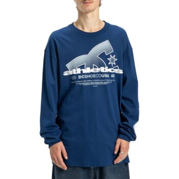DC Slathletic Long-Sleeved T-Shirt - Estate Blue
