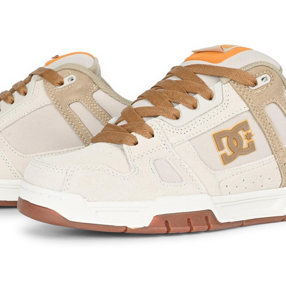 DC Stag Skate Shoes - Brown/Gum