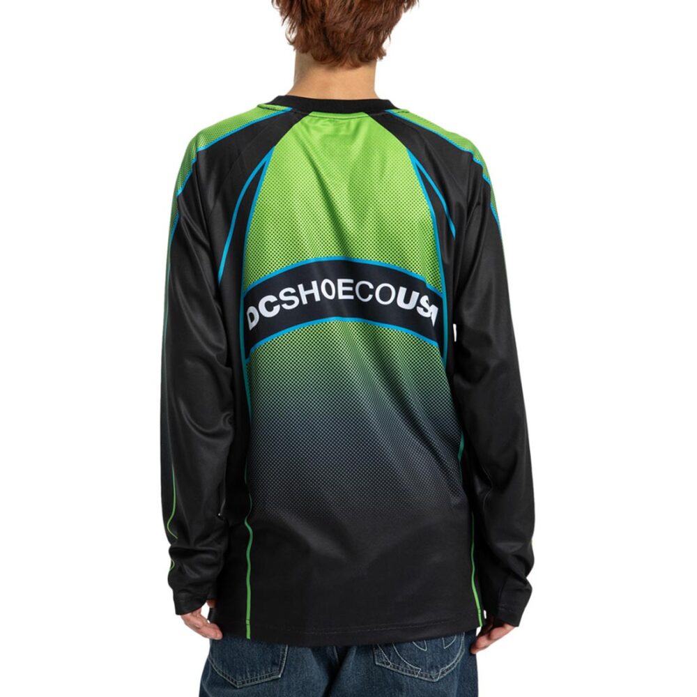DC Sylem L/S Jersey T-Shirt - Lime Green