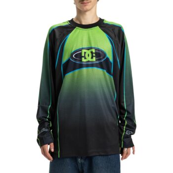 DC Sylem L/S Jersey T-Shirt - Lime Green