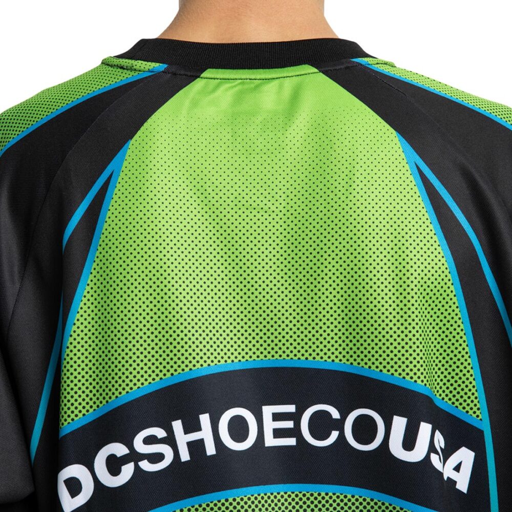 DC Sylem L/S Jersey T-Shirt - Lime Green