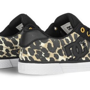 DC Women's Chelsea Skate Shoes - Cheetah/Black
