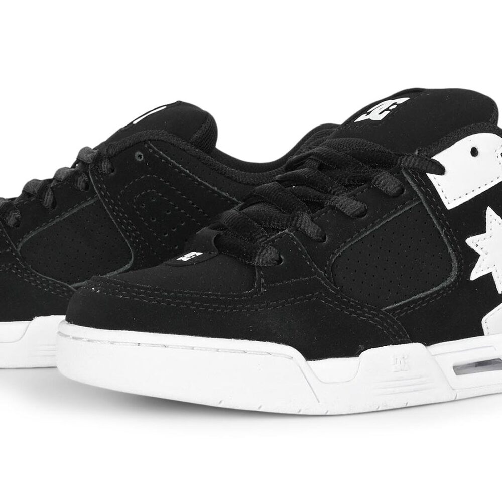 DC Women's Command Skate Shoes - Black/White