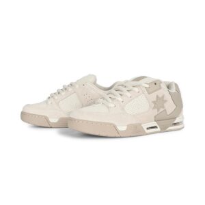 DC Women's Command Skate Shoes - Tan/White