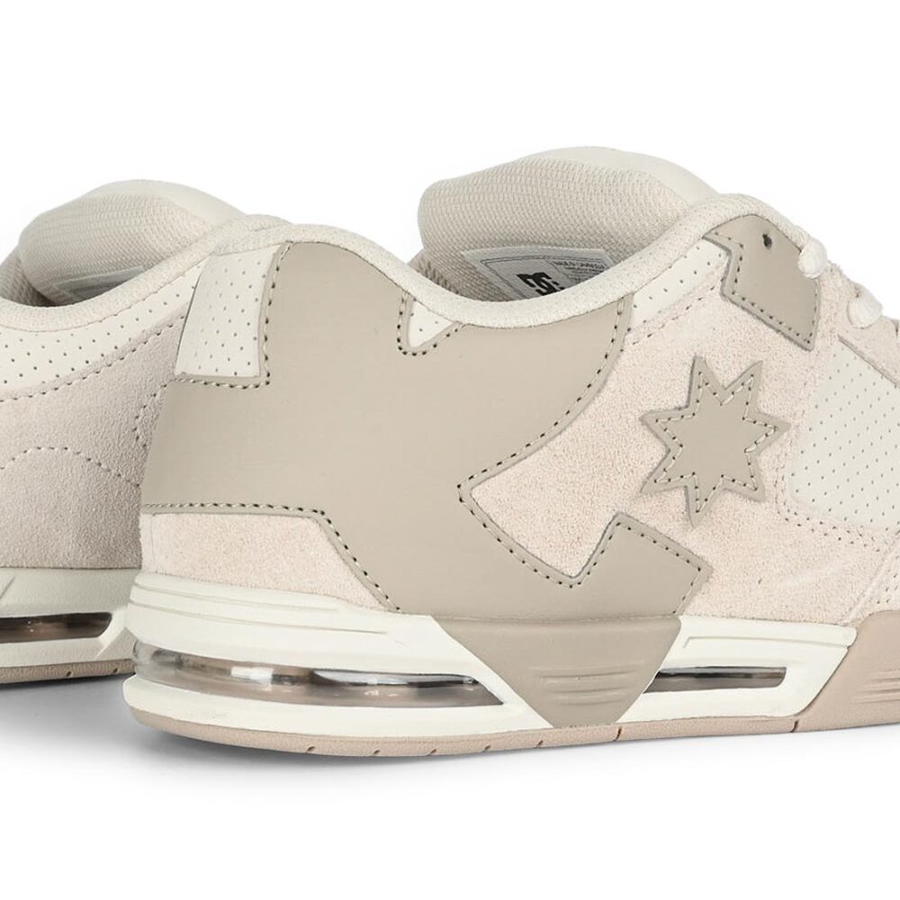 DC Women's Command Skate Shoes - Tan/White