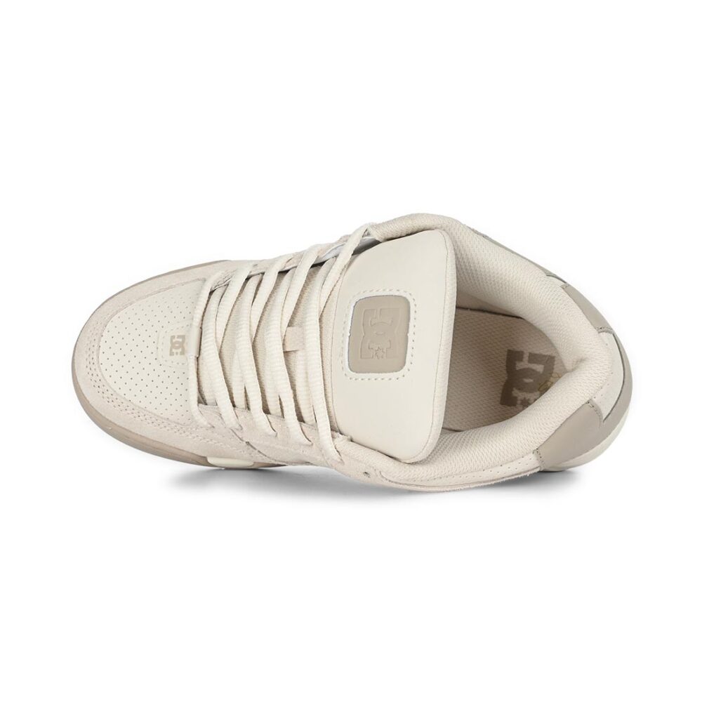 DC Women's Command Skate Shoes - Tan/White