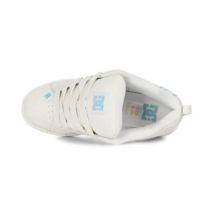 DC Women's Court Graffik Skate Shoes - Off White