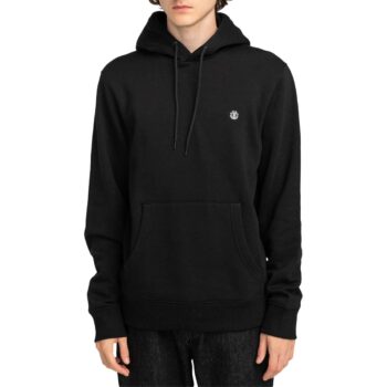 Element Icon Embroidery Pullover Hoodie - Flint Black
