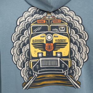 Element x Timber Freight Train Pullover Hoodie - Blue Mirage