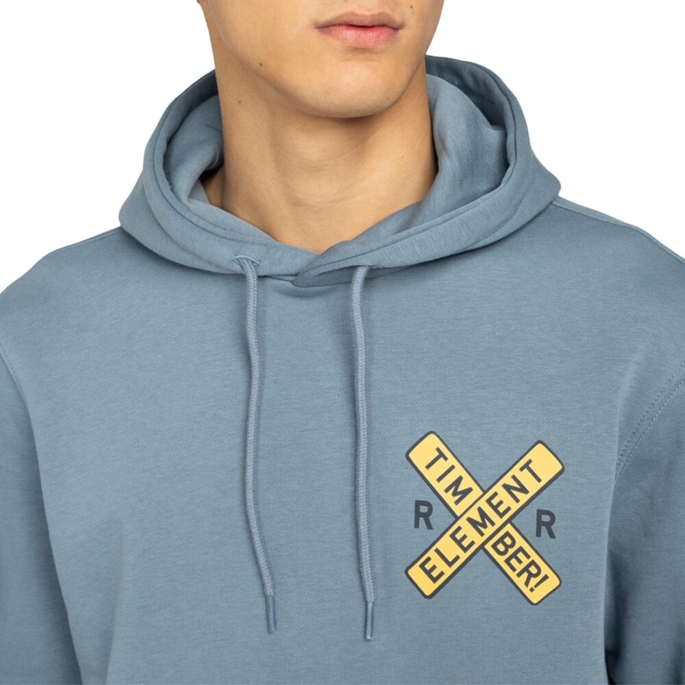 Element x Timber Freight Train Pullover Hoodie - Blue Mirage