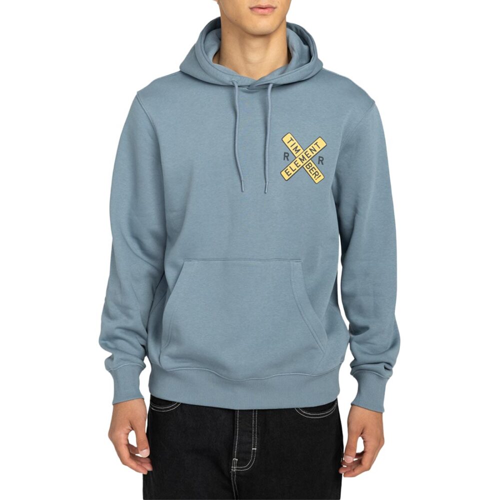 Element x Timber Freight Train Pullover Hoodie - Blue Mirage