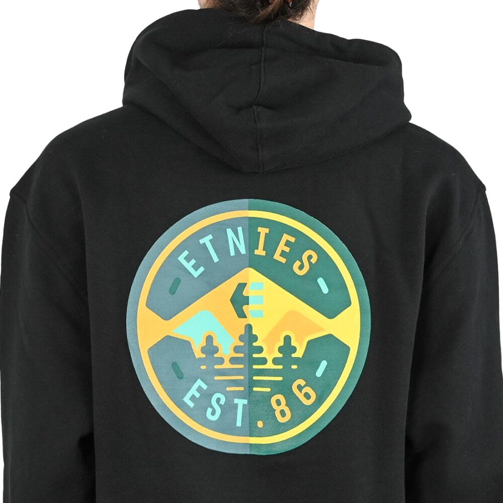 Etnies 3 Pines Pullover Hoodie - Black