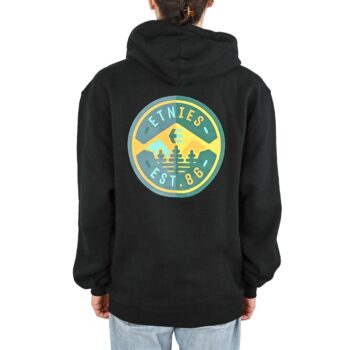 Etnies 3 Pines Pullover Hoodie - Black