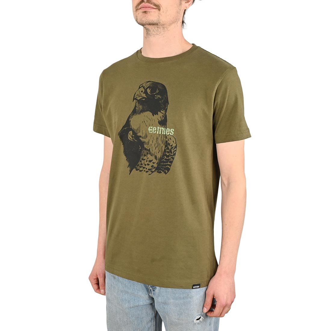 Etnies Bird Series S/S T-Shirt Dark Green Supereight