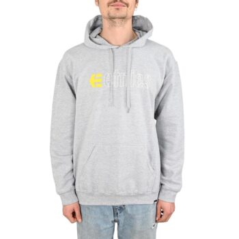 Etnies Ecorp Pullover Hoodie - Grey/Yellow