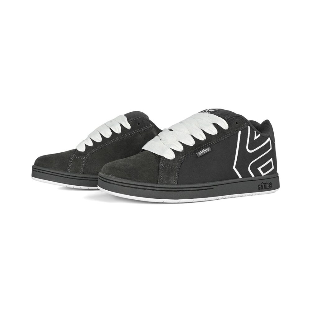 Etnies Fader Skate Shoes - Worn Black