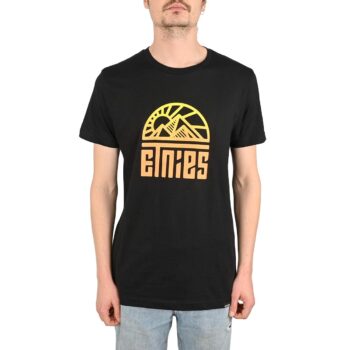 Etnies MTN S/S T-Shirt - Black/Orange