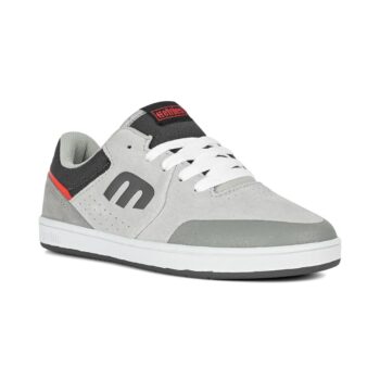 Etnies Marana (Youth) Skate Shoes - Grey/Grey/Red